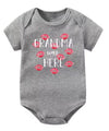 Grandma Was Here Kisses Onesie
