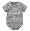 First Grandchild Coming Soon Onesie