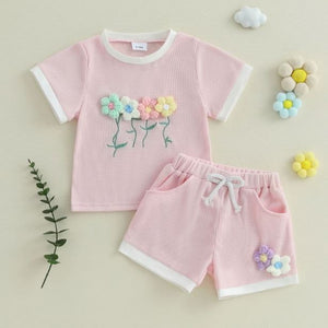 Flower Patch Shirt & Shorts