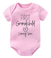 First Grandchild Coming Soon Onesie