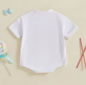 USA Embroidery Onesie