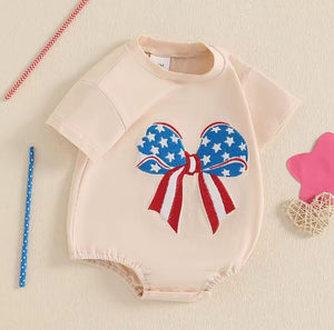 USA Bow Onesie