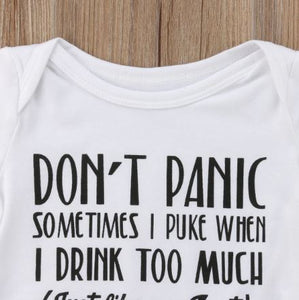 Don't Panic Onesie