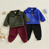 Sedrick Solid Zipper Outfit