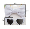 Heart Sunglasses & Headband Set