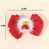 2 Pack Fruit Hair Clips