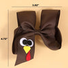Turkey Bow Clip
