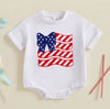 USA Embroidery Onesie