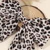 Leopard Print Bow Clip