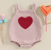 Corduroy Heart Onesie