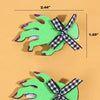 2 Pack Witch Hand Halloween Clips