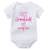 First Grandchild Coming Soon Onesie