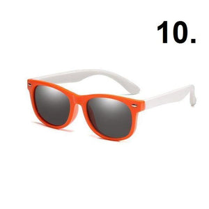 Silicone Safety Sunglasses with Car Case (Multiple Colors)