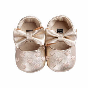 Love Heart Bow Shoes