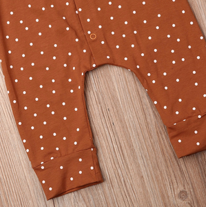 Polka Dot Ruffle Onesie - Bitsy Bug Boutique