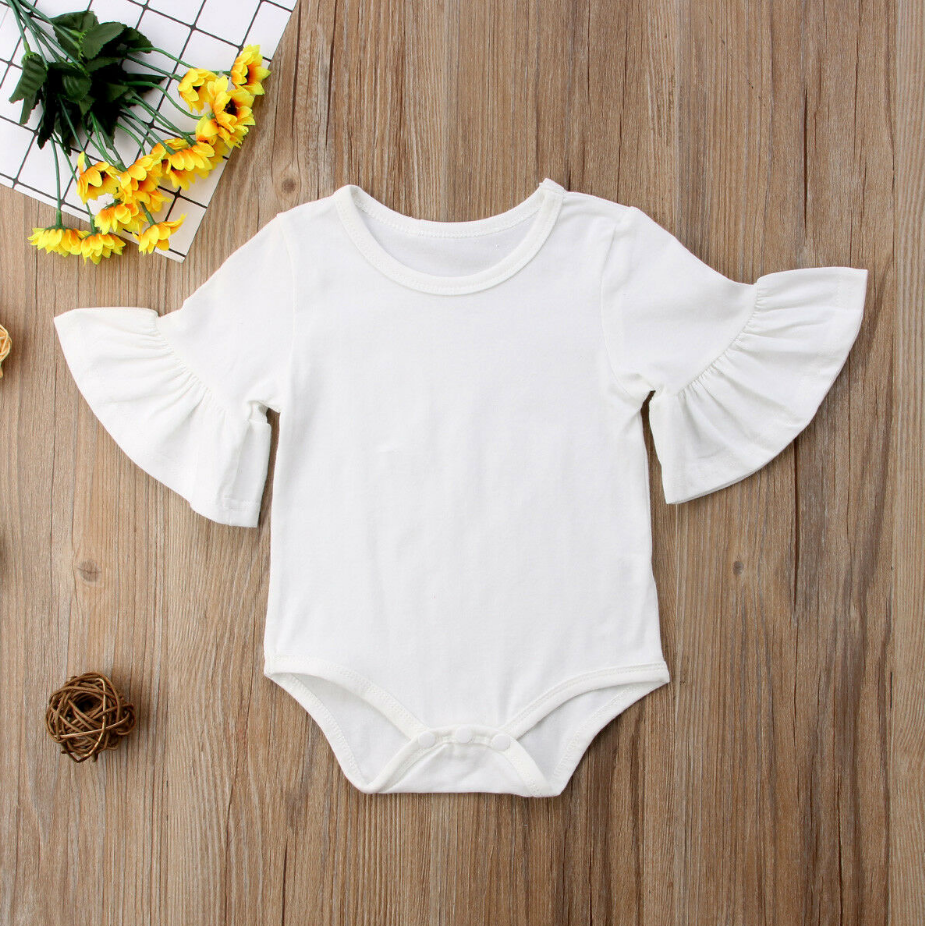 Flare Sleeve Onesie for Baby & Toddler Girls – Bitsy Bug Boutique