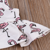 Flamingo Crop Top Bloomers Outfit