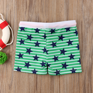 Multi Pattern Swim Trunks