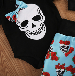 Skull Floral Outfit