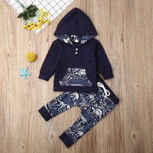 Dinosaur Hoodie Pants Outfit