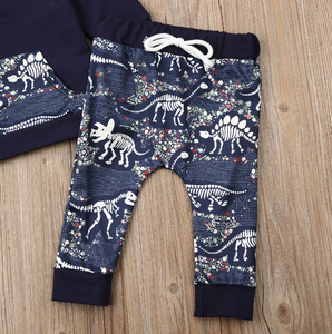 Dinosaur Hoodie Pants Outfit