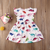 Dinosaurs Ruffle Dress