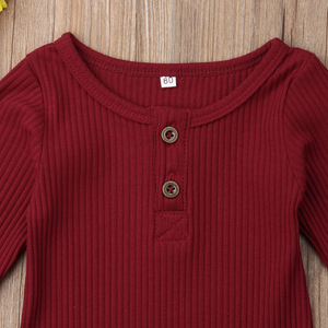 Long Sleeve Onesie (Multiple Colors)