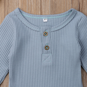 Long Sleeve Onesie (Multiple Colors)