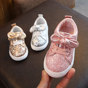 Baby Girl Bow Tie Shoes