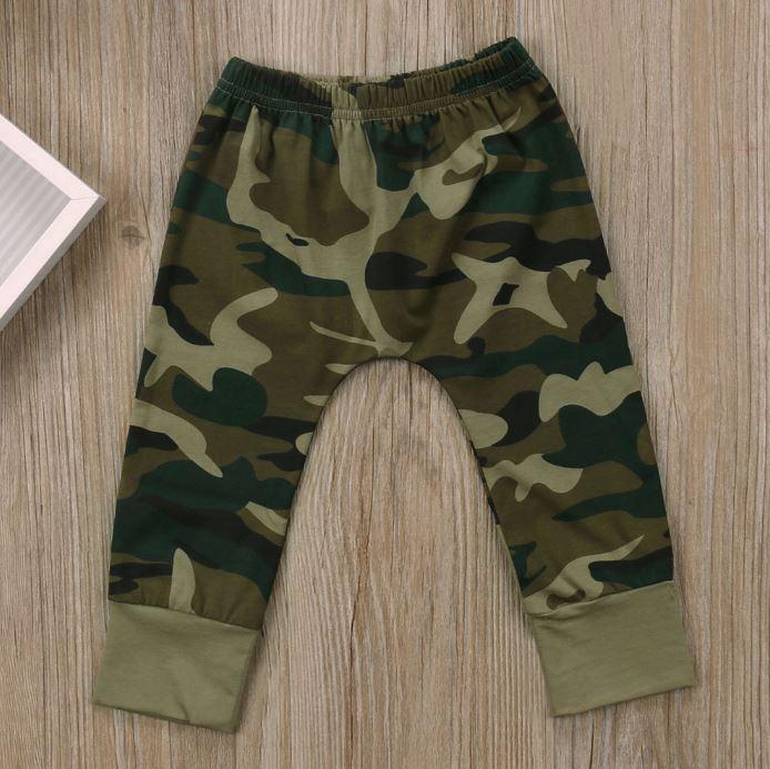 Daddy's Girl or Boy T-Shirt Camouflage & Pants Outfit for Baby ...