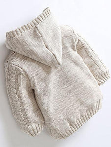 Knitted Fleece Lined Winter Sweater