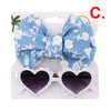 Heart Sunglasses & Headband Set (Multi Colors)