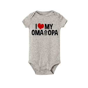 I Love My Oma & Opa Onesie