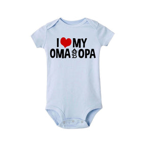 I Love My Oma & Opa Onesie