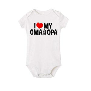 I Love My Oma & Opa Onesie