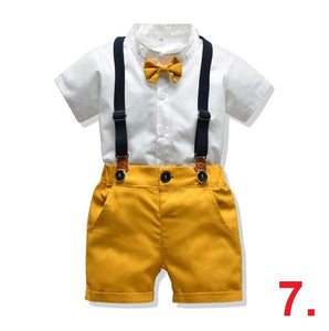 Dapper Boy Formal Bow Tie Outfit (7 Colors)