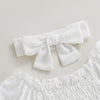 Sadie Ruffle Dress with Bow