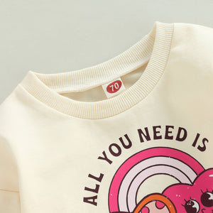 All You Need is Love & Pizza Onesie