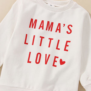 Mama's Little Love Valentine's Day Outfit