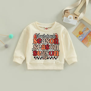 Matching Touchdown Season Football Sweater or Onesie