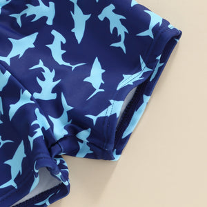Shark Boy Swim Suit Set