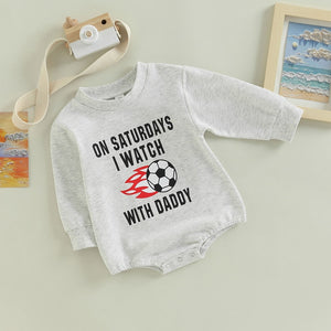 Soccer with Daddy Onesie