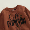 Hello Pumpkin Fall Leopard Print Outfit