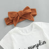 Hey Pumpkin Ruffled Fall Outfit