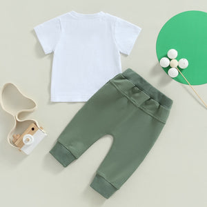 Lucky T-shirt & Pants St. Patrick's Day Outfit