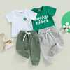 Lucky T-shirt & Pants St. Patrick's Day Outfit