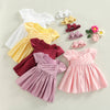 Satin Princess Dress with Headband