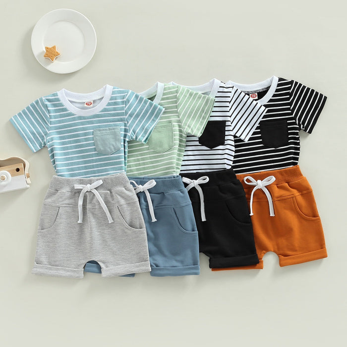 Striped Tanner T-shirt & Shorts