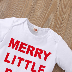 Merry Little Babe Christmas Outfit