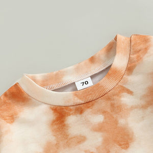 Long Sleeve Tie Dye Onesie